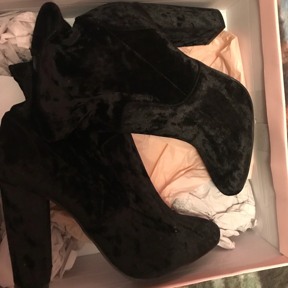 Velvet Boots
